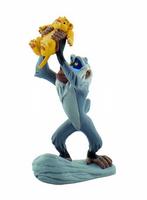 Bullyland Spielfigur Disney K&ouml;nig der L&ouml;wen, ab 3 Jahre, Rafiki mit Baby Simba, 7,5