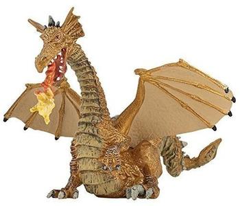 Papo Feuerspeiender Drache gold (39095 )
