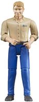 Bruder 60006, Bruder Mann mit hellem Hauttyp und blauer Hose