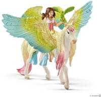 Schleich 70566, Schleich Bayala Surah mit Glitzer-Pegasus, Spielfigur