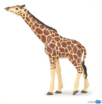 Papo Giraffe head raised