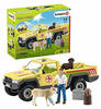 Schleich 42503, Schleich Farm World Tierarztbesuch auf dem Bauernhof, Spielfigur