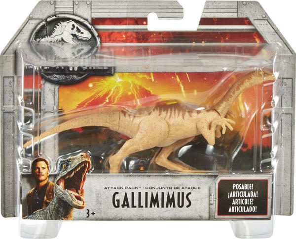Mattel Jurassic World Attack Pack Gallimimus (FPF15)