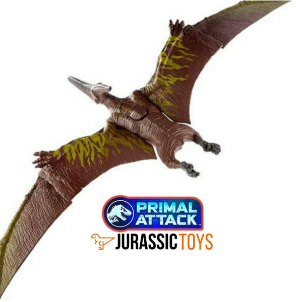 Mattel Jurassic World Primal Attack Sound Strike Pteranodon GJN68