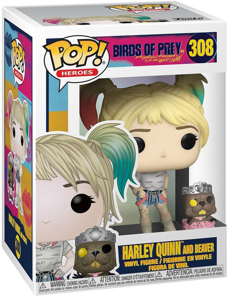 Funko Pop! Heroes: Birds of Prey - Harley Quinn and Beaver 308