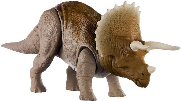 Mattel Jurassic World Brüllattacke Triceratops