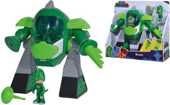 Simba PJ Masks Turbo Roboter Gecko mit Licht und Kanone 23 cm