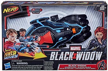 Hasbro Nerf Power Moves Marvel Black Widow Stinger Strike Blaster