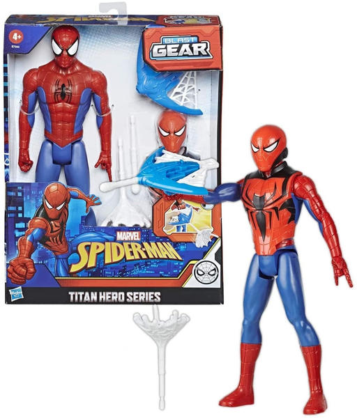 Hasbro E73445L0 Marvel Spider-Man Titan Hero Serie Blast Gear Spider-Man