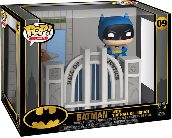 Funko Pop! Heroes: Batman 80 Years - Batman with the Hall of Justice
