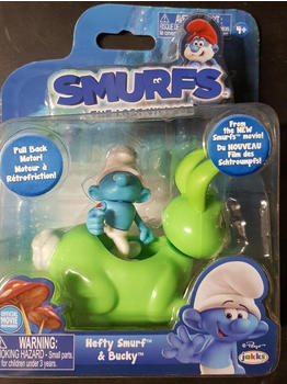 Jakks Pacific Schlümpfe Das verlorene Dorf Hefty & Bucky