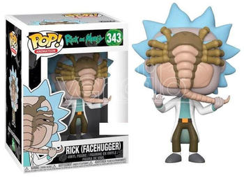 Funko Pop! Animation: Rick and Morty - Alien Facehugger Rick