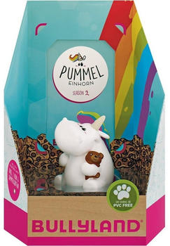 Bullyland Pummeleinhorn - Pummel mit Teddy Single Pack - Pummel mit Teddy (44394)