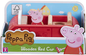 Peppa Pig Wooden Red Car