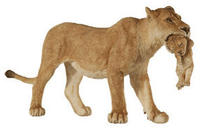 papo Wildtiere der Welt 50043 L&ouml;win mit Jungtier Spielfigur