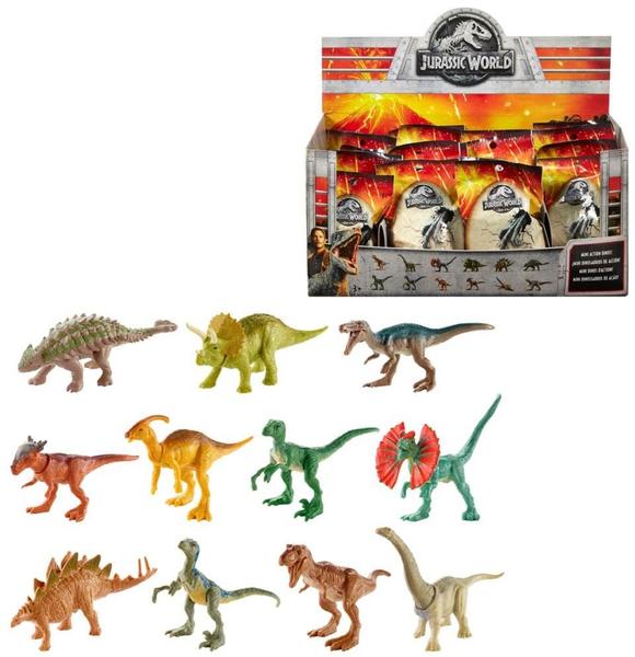 Mattel Jurassic World Mini Action Dinos sortiert