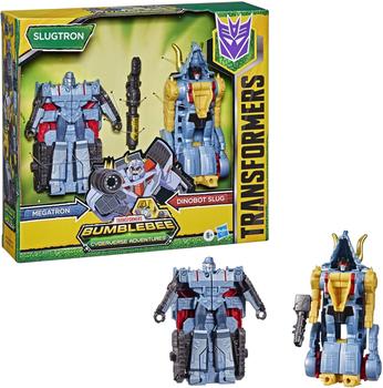 Hasbro Transformers Transformers Slugtron Transformers Bumblebee Cyberverse Adventures 2er-Pack Figuren (F2734)