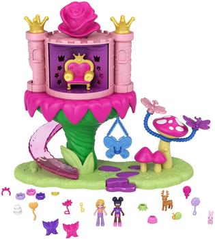 Polly Pocket Rainbow Funland Fairy Flight Ride