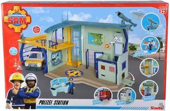 Simba Feuerwehrmann Sam Polizeistation mit Figur und Zubeh&ouml;r (109251097)