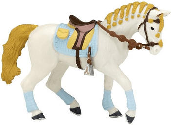 Papo Pferd der Reiterin fashion blau (51545)