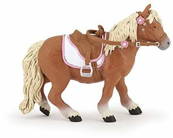 Papo Shetland pony with saddle