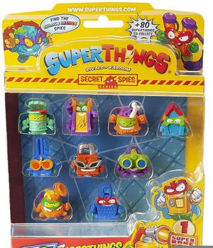 MagicBox Superthings secret spies 10 figures