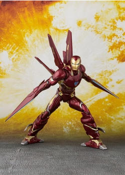 Bandai Infinity War S.H. Figuarts Iron Man MK50 Nano Weapons Tamashii Web Ex. 16 cm