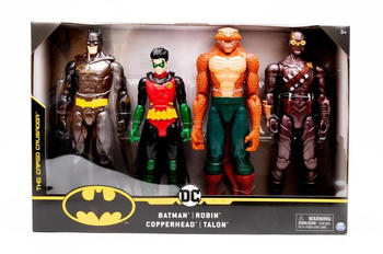 Spin Master Spin Master Batman The Caped Crusader 30cm 4 er Set: Batman / Robin / Copperhead / Talon