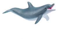 Papo 56004, Papo Spielender Delphin (56004) Grau