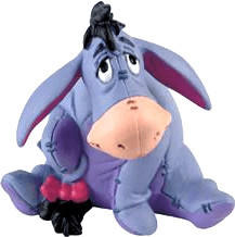 Bullyland Disney Esel I-aah sitzend