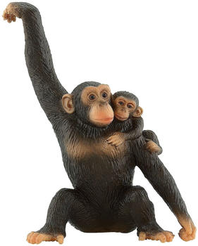 Bullyland Schimpansin mit Baby
