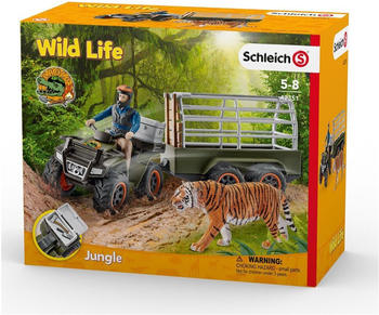 Schleich Quad mit Anhänger und Ranger (42351)