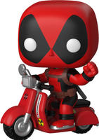 POP RIDES - Marvel Deadpool on Scooter (Funko Figuren)