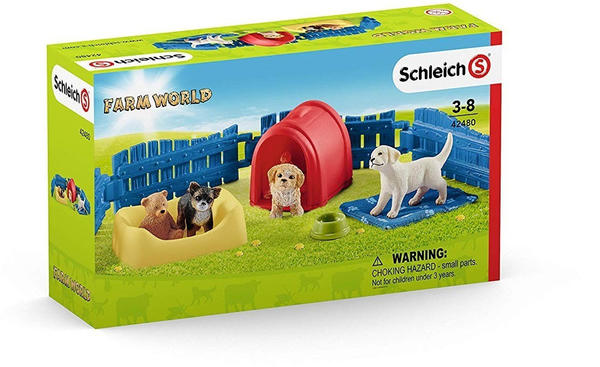 Schleich Farm World, Welpenstube (42480)