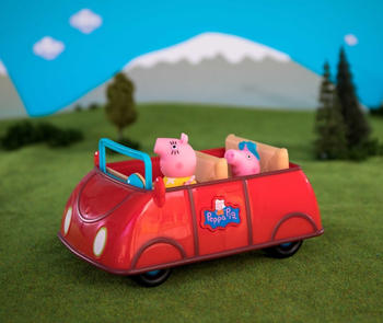 Jazwares Peppa Pig kleines rotes Auto