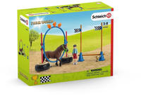 Schleich 42482, Schleich Pony Agility Rennen Spielfiguren-Set