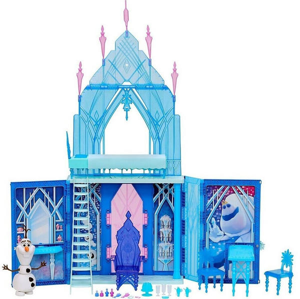 Hasbro Disney Frozen Elsa's Eispalast für unterwegs (F18195L0)