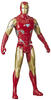 Hasbro F2247, Hasbro Marvel Avengers Titan Hero Serie Iron Man Gold/Grau/Rot