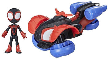 Hasbro Marvel Spidey And His Amazing Friends - Miles Morales Change'N Go Techno-Racer