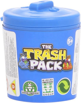 Giochi Preziosi Trash Pack Serie 3 - Blaue Mülltonne mit 2 Müllmonstern