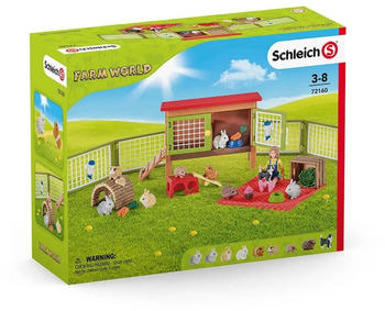 Schleich Farm World 72160 Picknick mit kleinen Haustieren