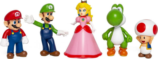 Jakks Pacific Nintendo: Super Mario Figuren 5er Set