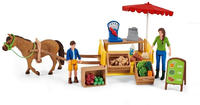 Schleich 42528, Schleich Farm World Mobiler Farm Stand, Spielfigur