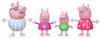 Hasbro Peppa Pig Peppas Familie geht schlafen Set mit 4 Figuren