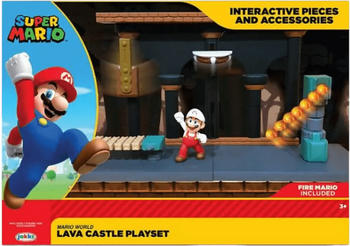 Jakks Pacific Super Mario Lava Castle Playset