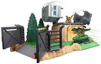 Mattel Jurassic World Minis Spielset Giant Dino Rampage