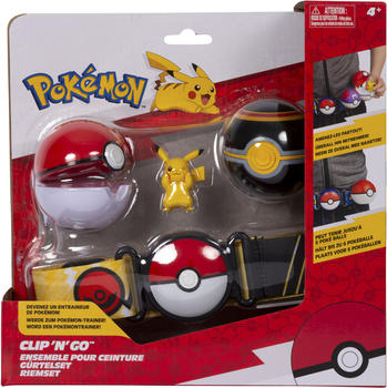 Pokémon Clip'N'Go Gürtel Set mit Pikachu