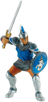 Bullyland Figurine World - Ritter - Schwertkämpfer blau (80764)