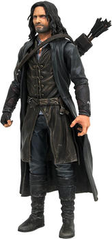 Diamond Select Toys The Lord of The Rings Deluxe Action Figure with Sauron parts - Aragorn