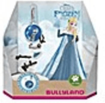 Bullyland Disney Die Eiskönigin - Olaf taut auf - Elsa mit Charm (12937)